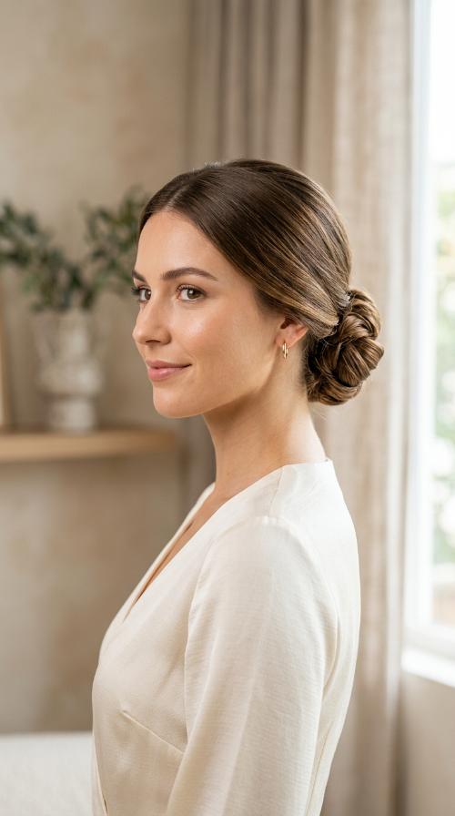 The Classic Low Chignon