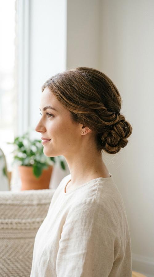 The Classic Low Chignon