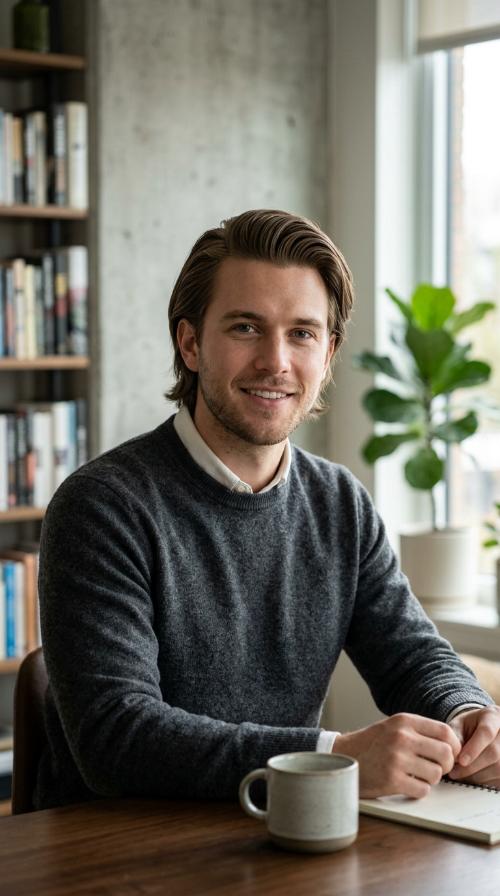 The Classic Mid-Length Side Part