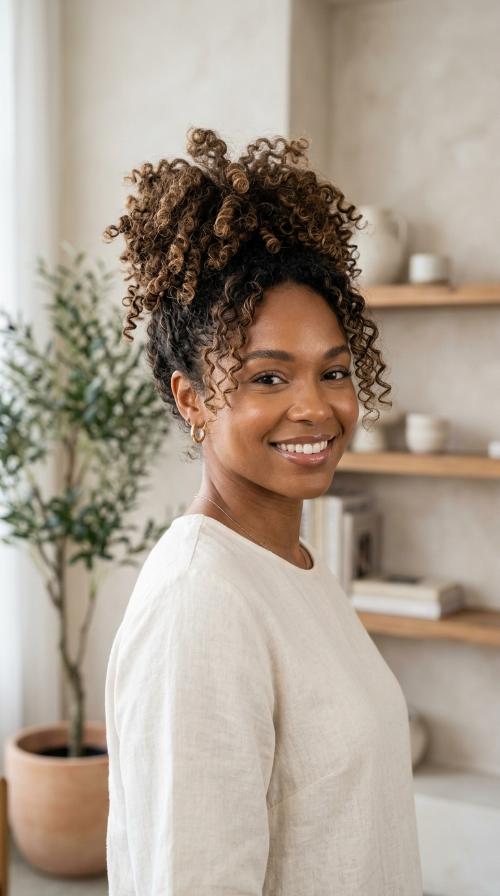 The Classic Pineapple Updo
