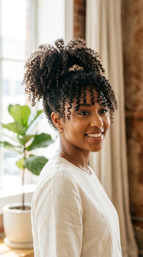 The Classic Pineapple Updo