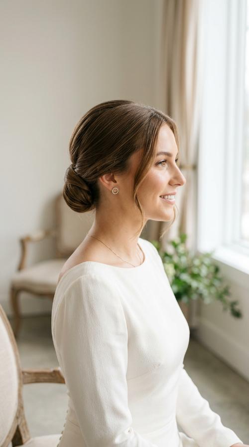 The Classic Polished Chignon