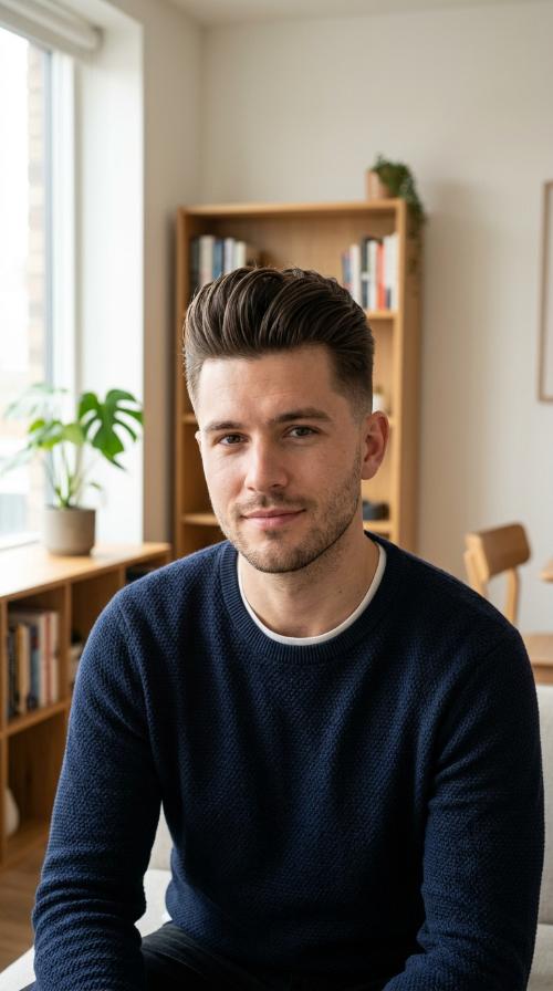 The Classic Pompadour