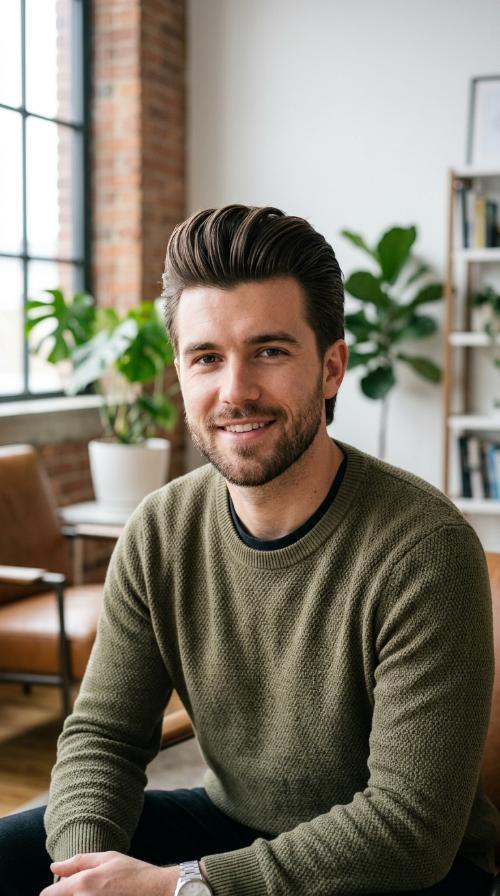 The Classic Pompadour