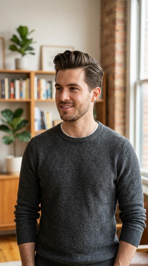 The Classic Pompadour