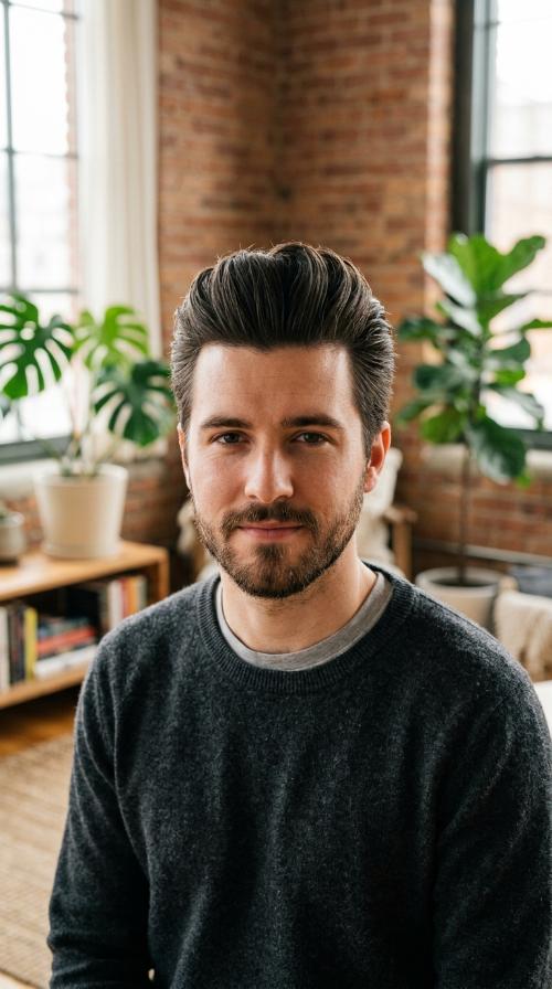 The Classic Pompadour