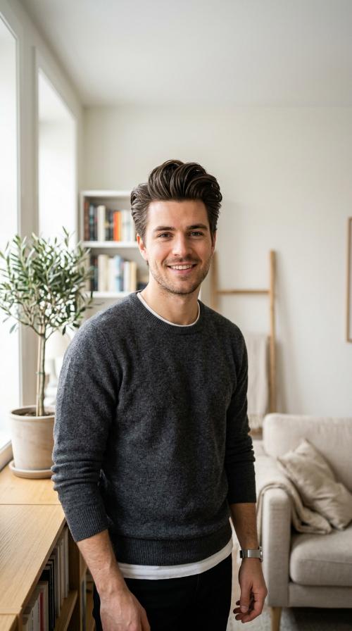 The Classic Pompadour