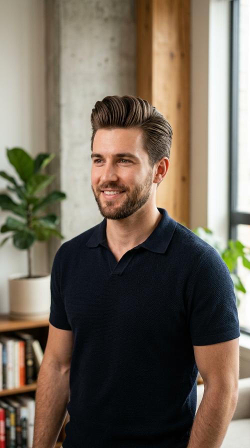 The Classic Pompadour