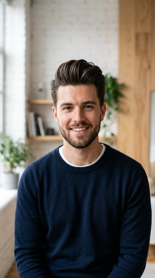 The Classic Pompadour