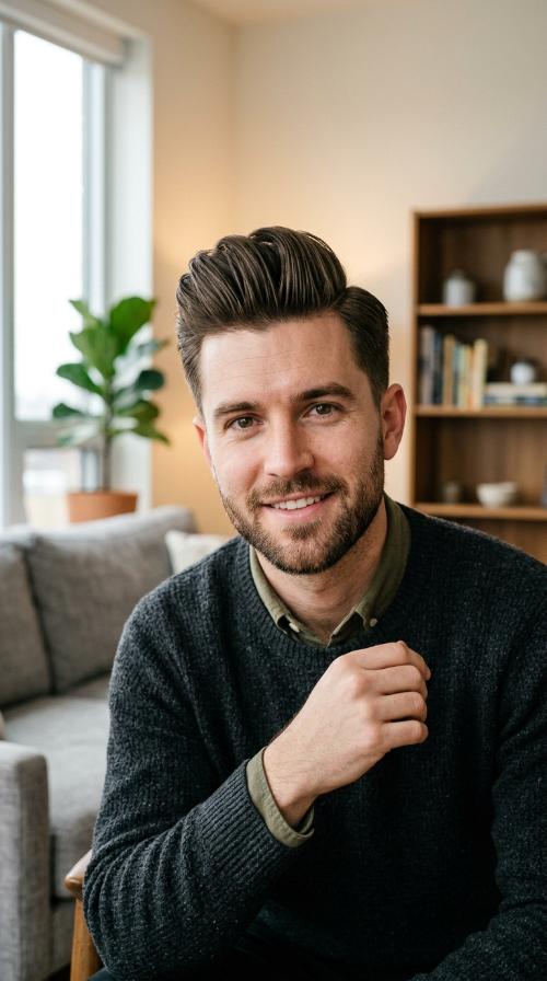 The Classic Pompadour