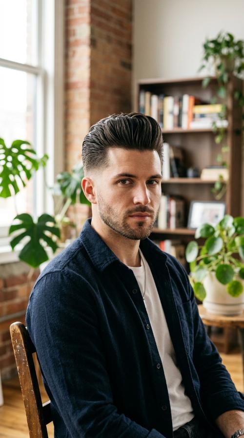 The Classic Pompadour