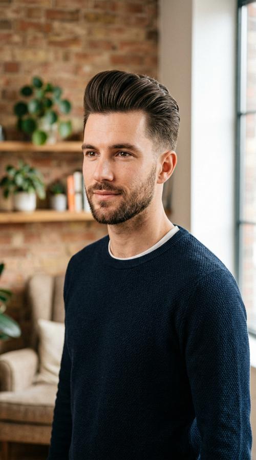 The Classic Pompadour