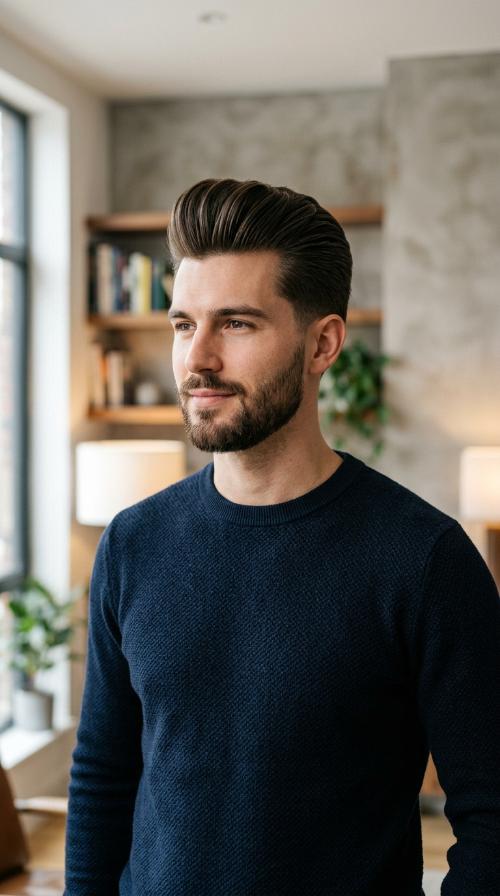 The Classic Pompadour
