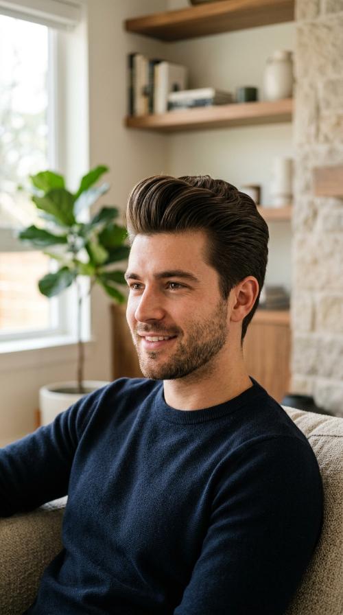 The Classic Pompadour