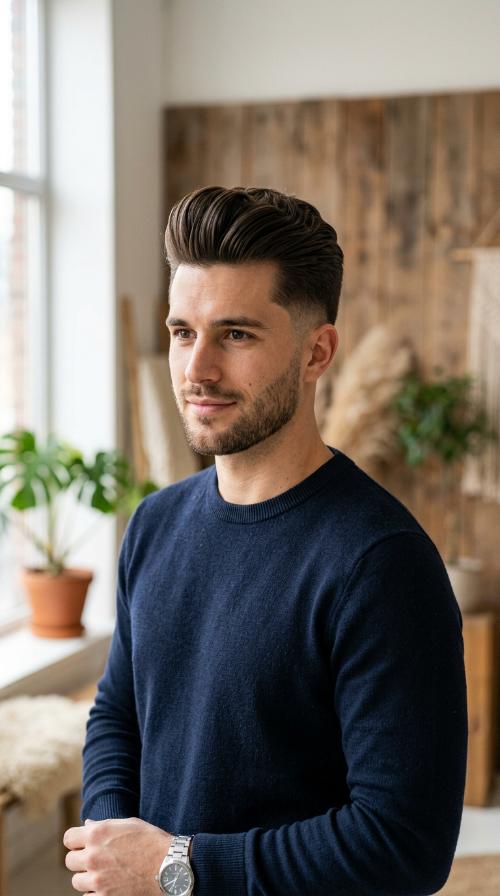 The Classic Pompadour