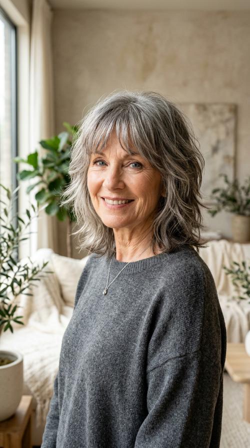 The Classic Shag with Wispy Layers