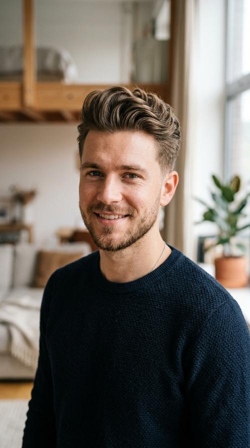 The Classic Textured Quiff
