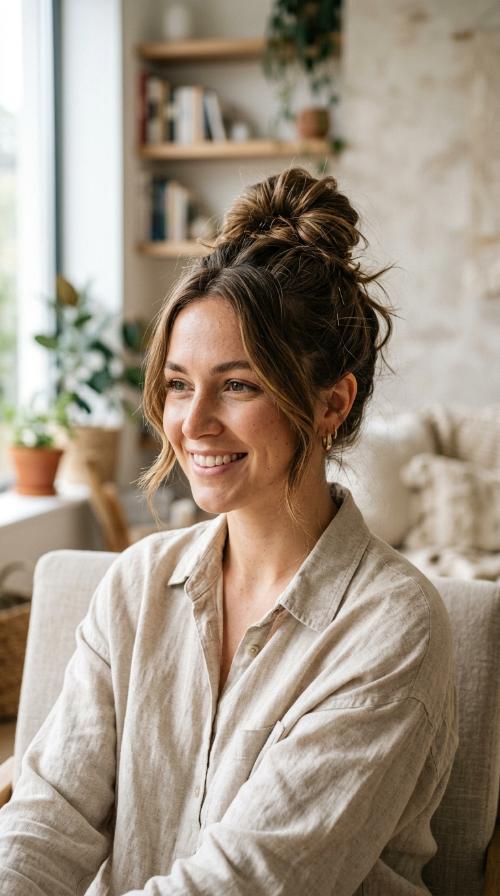 The Classic Top Knot