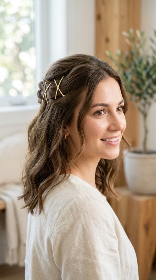 The Criss-Cross Barrettes