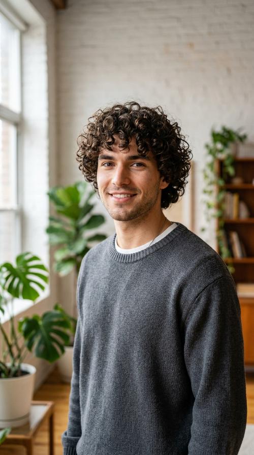 The Curly Mop Top