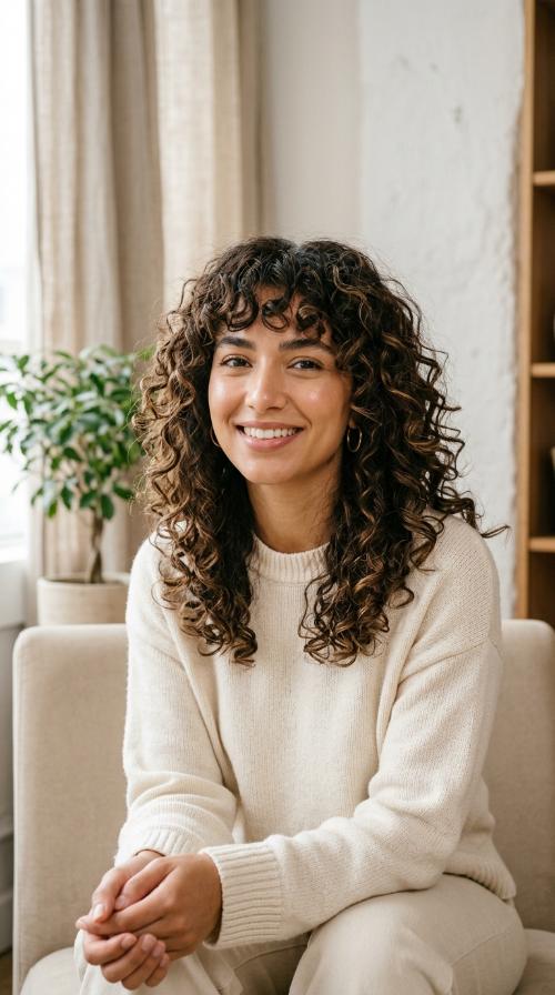 The Curly Wolf Cut