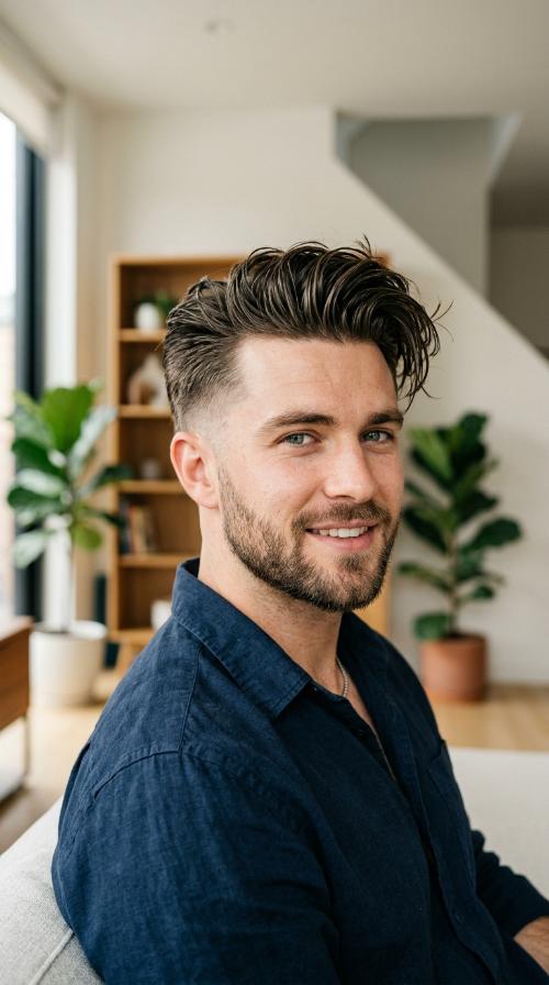 The Disconnected Quiff Style