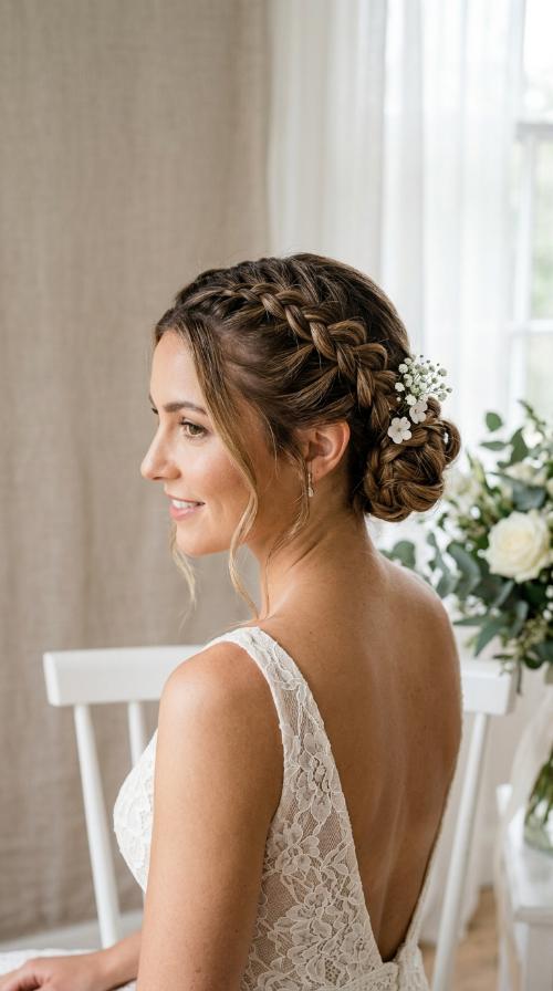 The Double Dutch Braided Updo