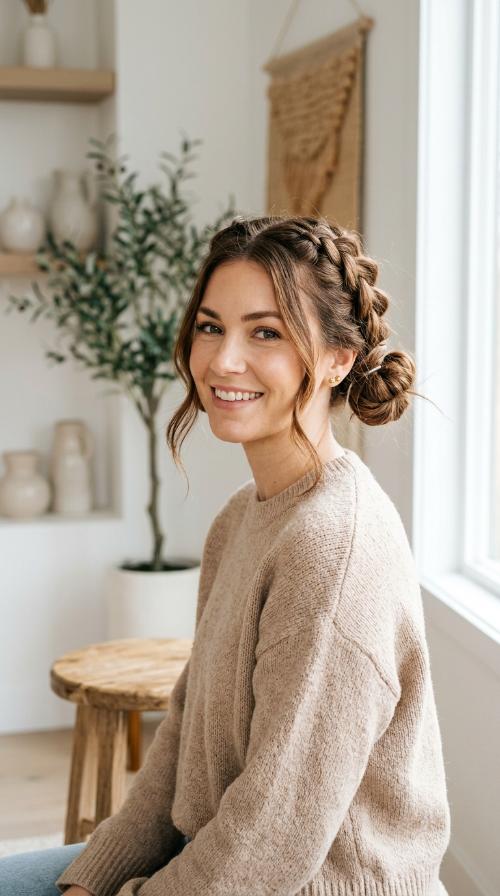 The Double Dutch Messy Buns