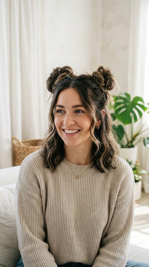 The Double Space Buns
