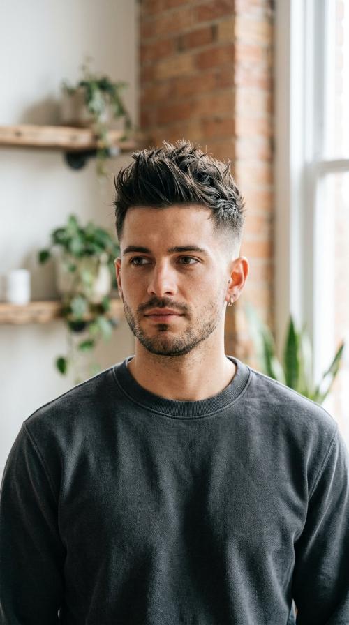 The Edgy Faux Hawk