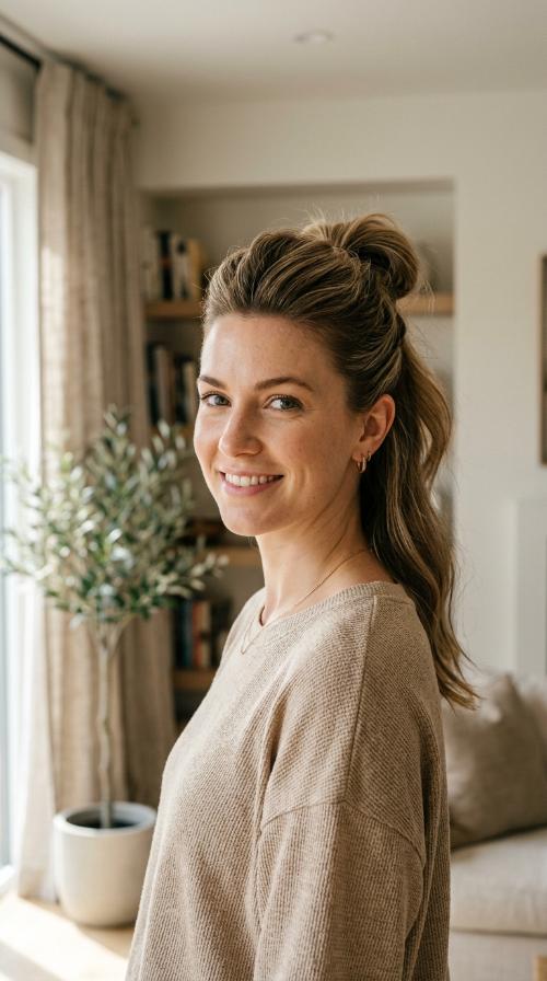 The Faux Hawk Pony