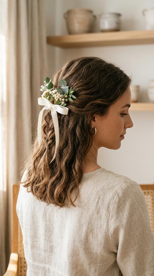 The Floral Ribbon Tie