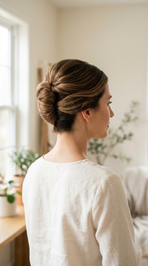The French Twist Bun
