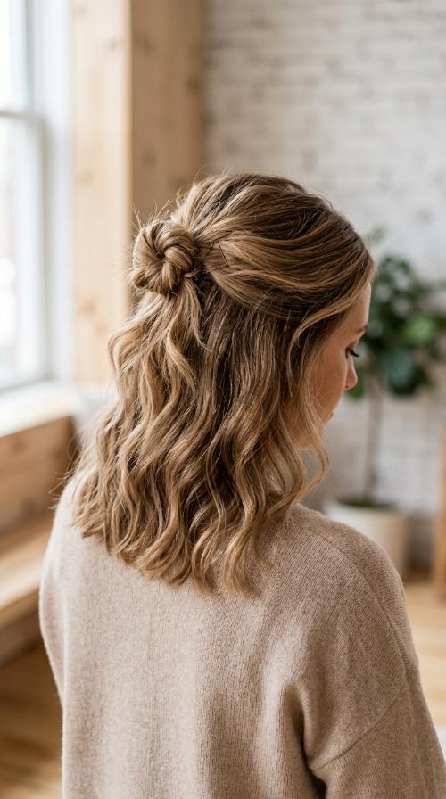 The Knotted Half-Up