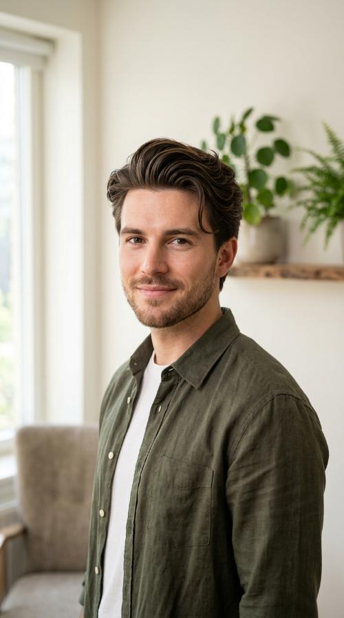 The Layered Pompadour