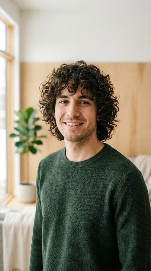 The Layered Shag with Curls