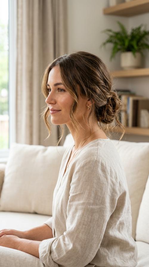 The Low Chignon