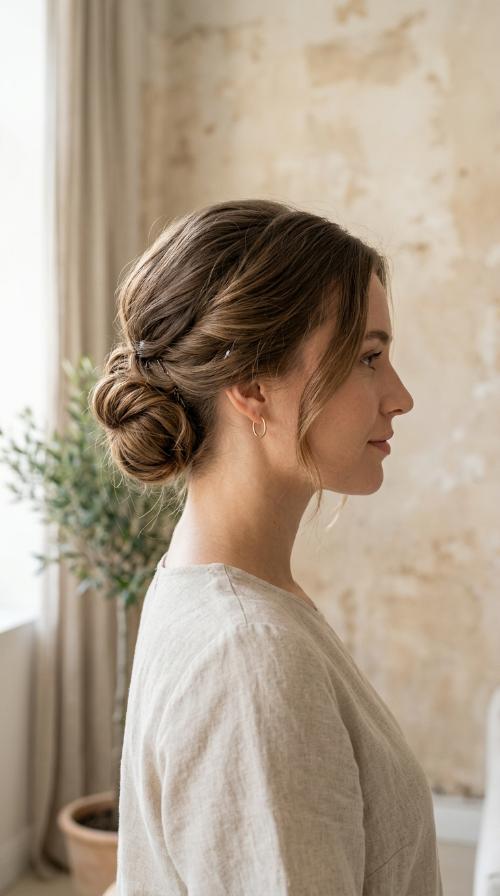 The Low Chignon