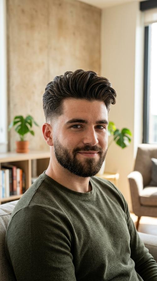 The Low Fade Quiff