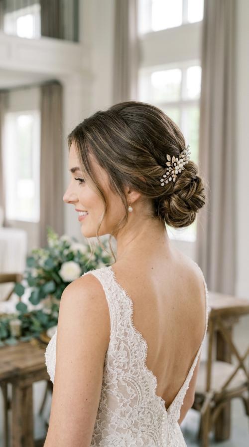 The Low Textured Chignon