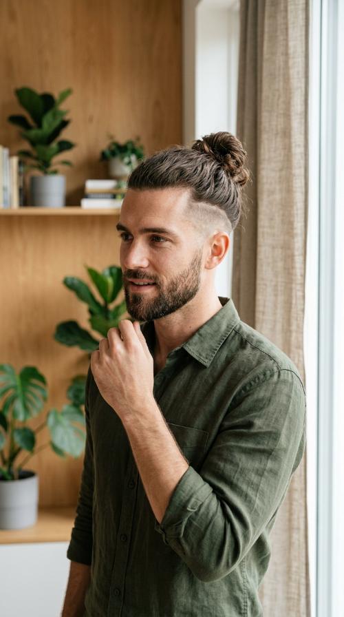 The Man Bun with Undercut