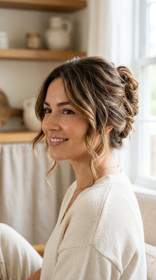 The Messy French Twist