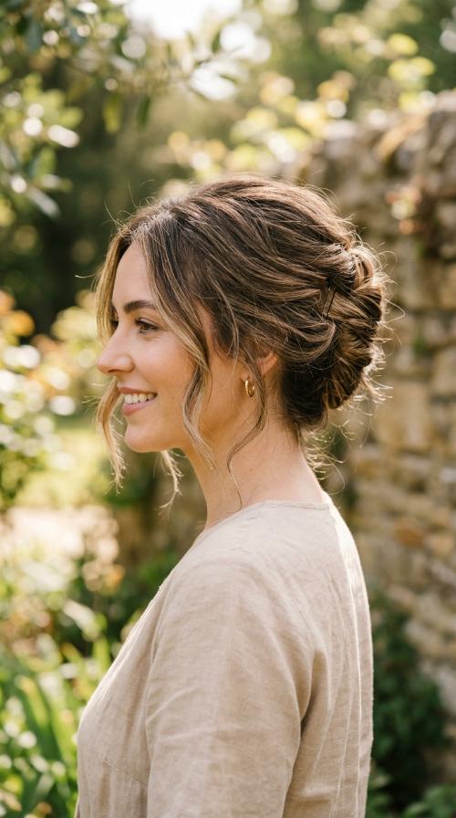 The Messy French Twist
