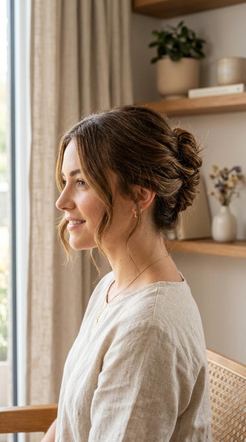 The Messy French Twist