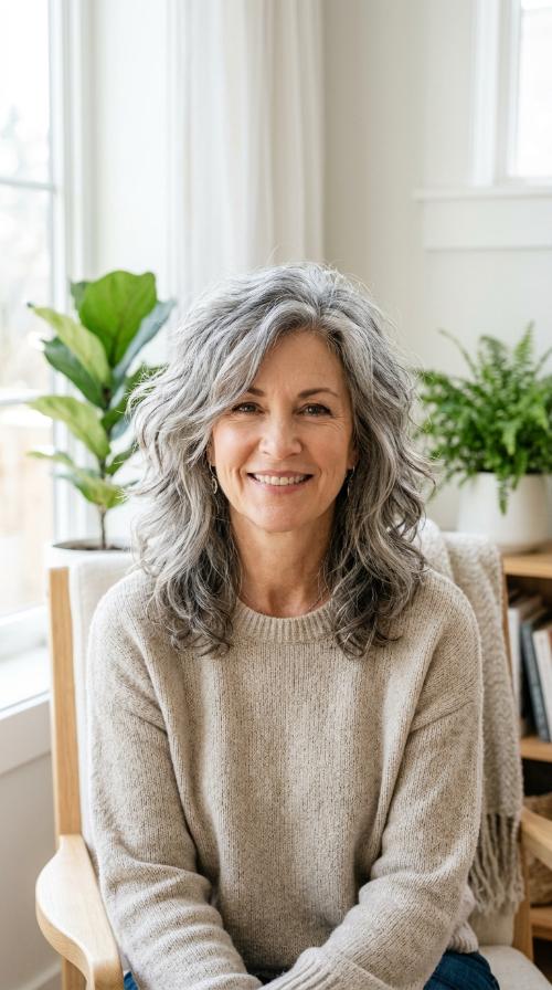 The Messy Silver Bedhead