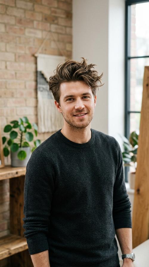 The Messy Textured Quiff