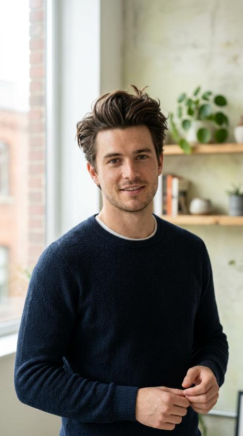 The Messy Textured Quiff