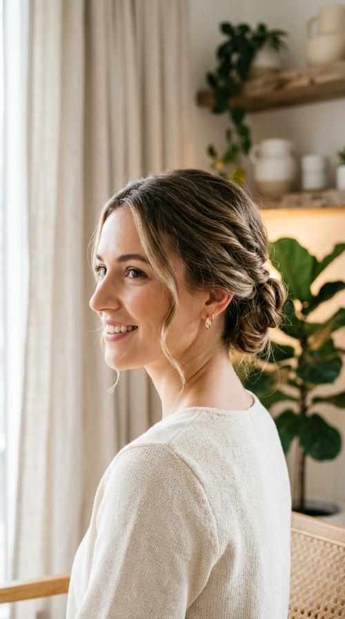 The Messy Twisted Bun