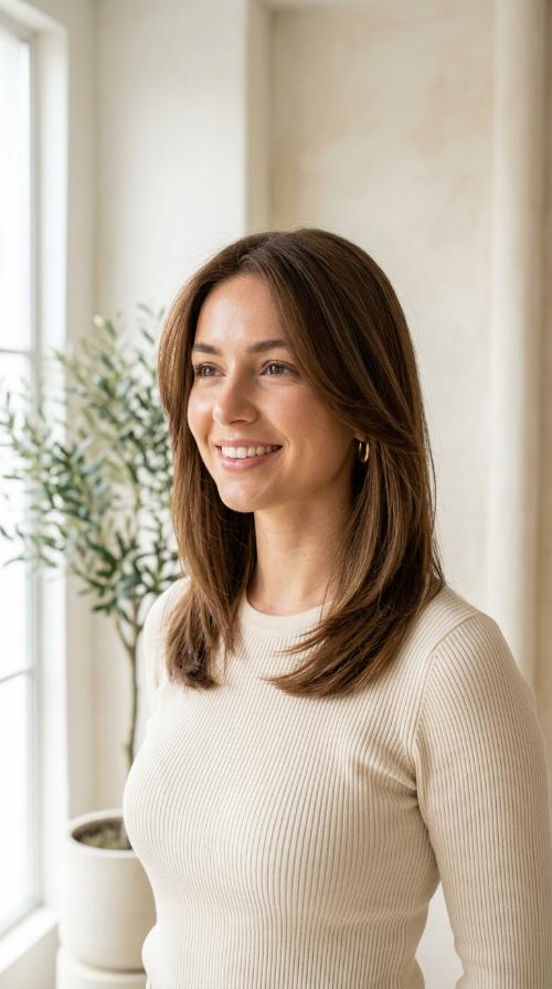 The Minimalist Straight Cut with Point-Cut Layers