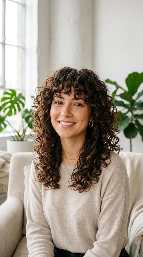 The Modern Curly Shag